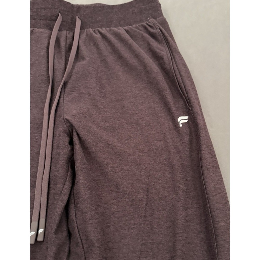 Fabletics The Cloud Jersey Jogger Womens Size Small Purple Maroon Drawstring - Picture 3 of 8